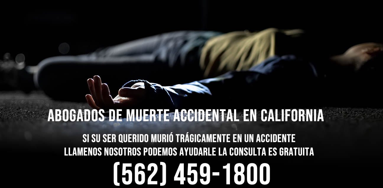 abogados de muerte accidental california