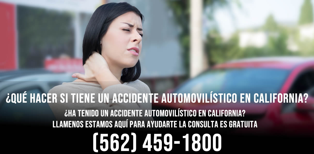 Qué hacer si tiene un accidente automovilístico en California